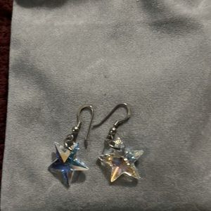 Iridescent Star earrings